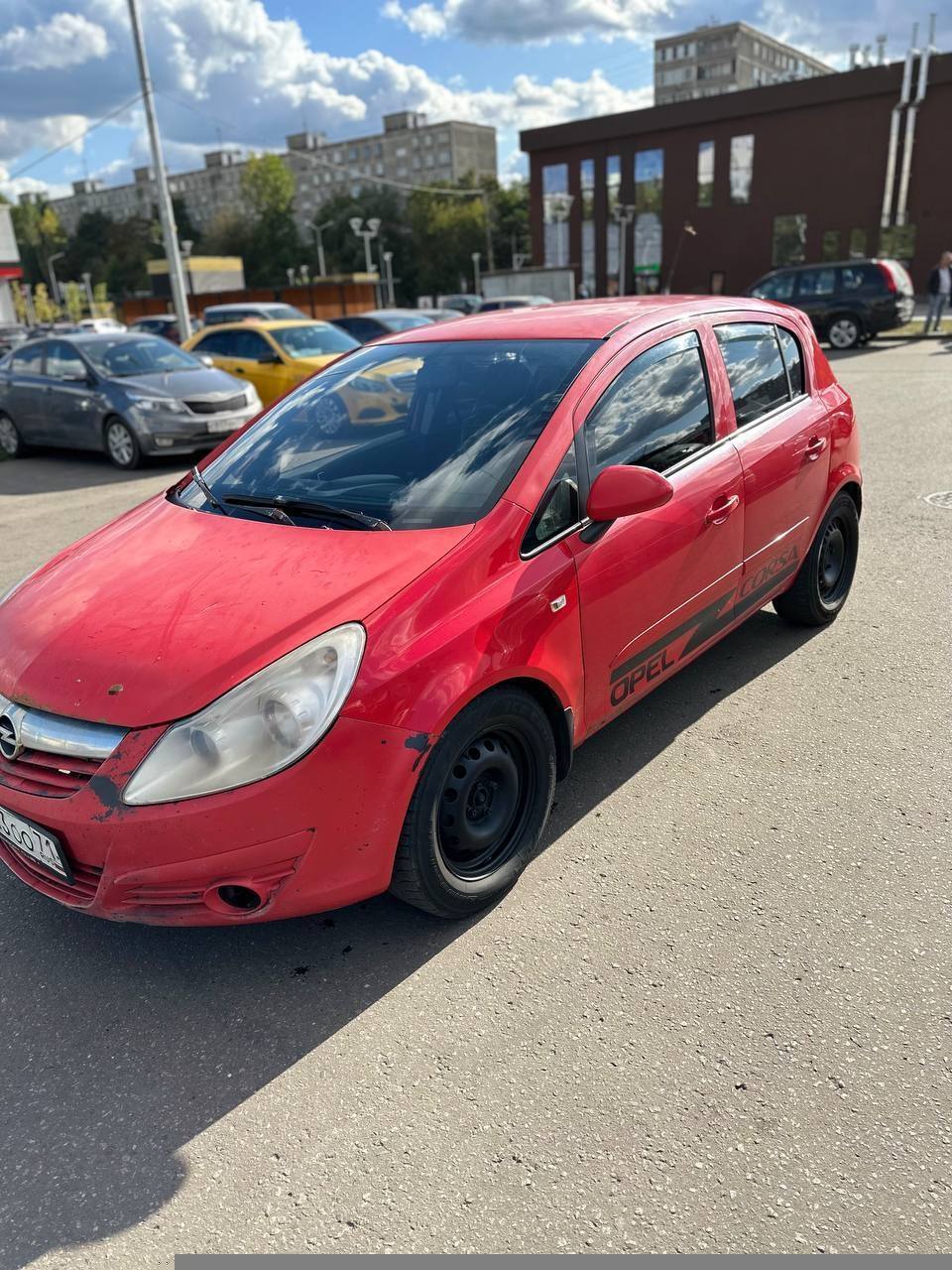 Купить Opel Corsa D хэтчбек 5 дв., 2008 года, цвет: Красный, за 265000 руб.  в Санкт-Петербурге